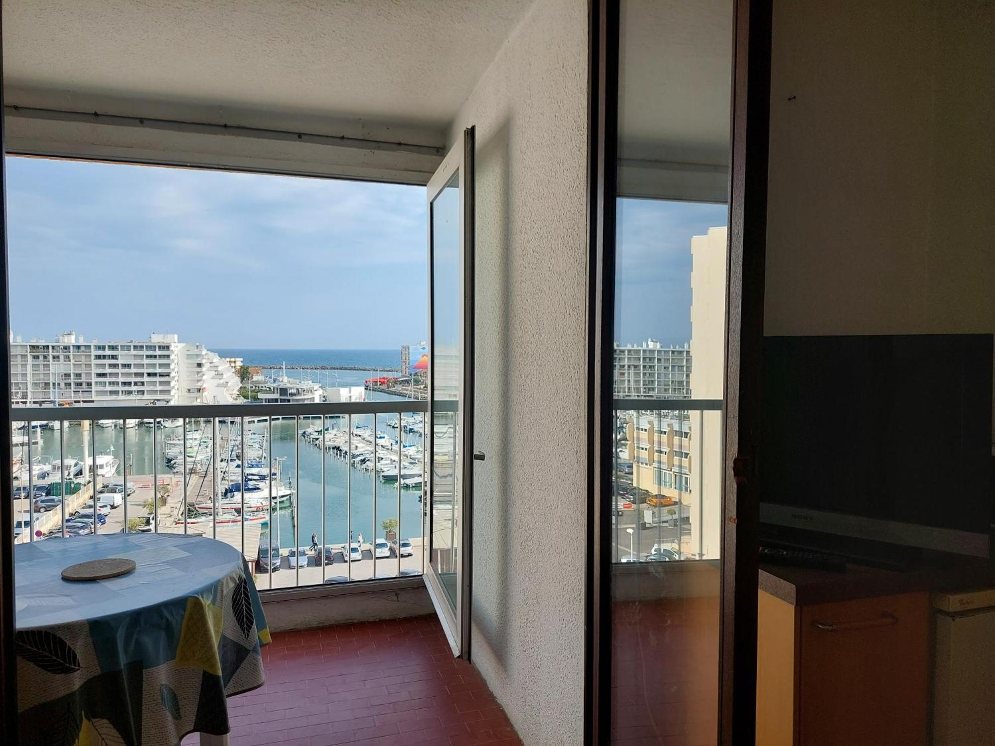 Studio Cabine Vue Mer Carnon-Plage Eksteriør billede